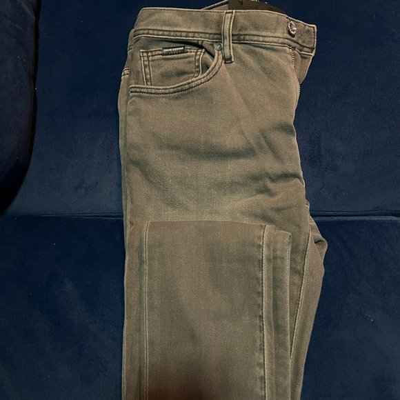 New NWT Armani Exchange Skinny J33 Grey Denim Pants $120 - Picture 2 of 3